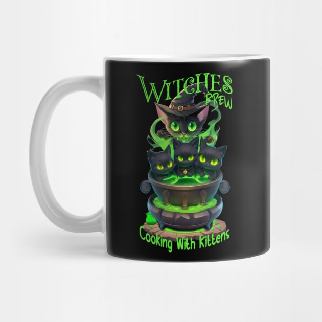 Witches Brew - Cooking With Kittens by SergioCoelho_Arts